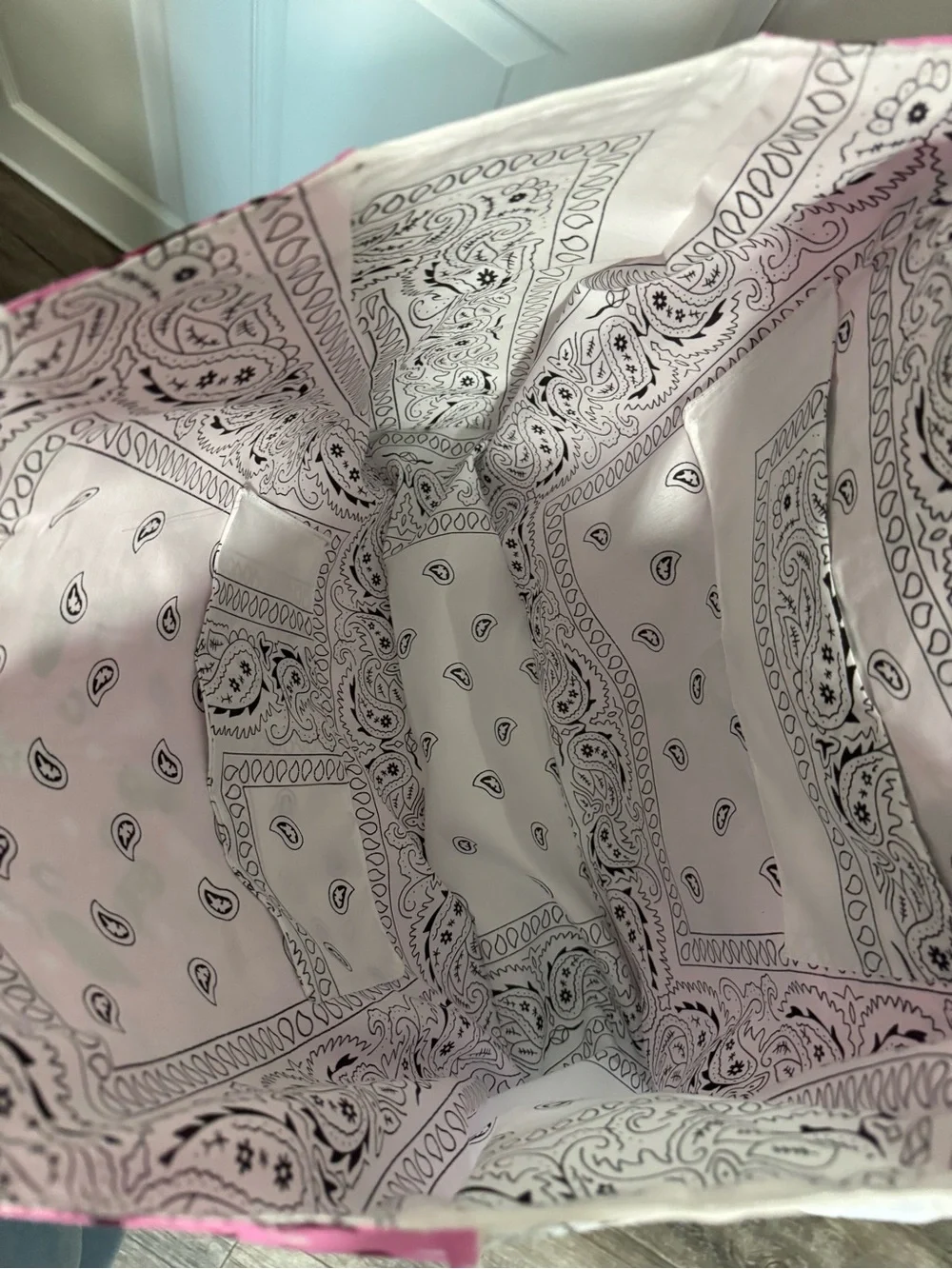 Handmade Western Bandana Tote Bag – One of a Kind!